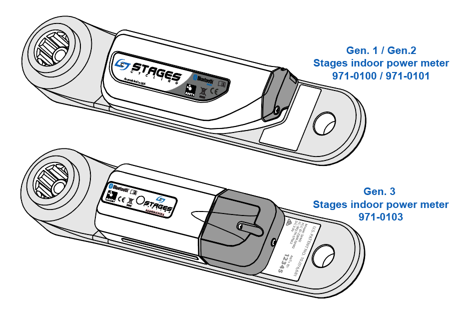 STAGES Power Meter Caps Gen1/2