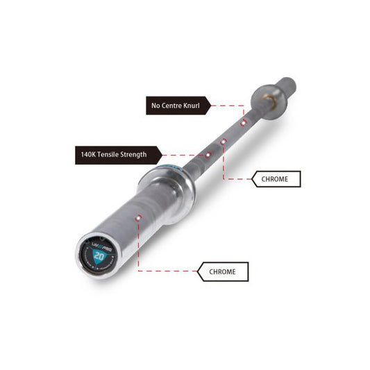 LIVE PRO Performance Weightlifting Bar - Devine Fitness Equipment