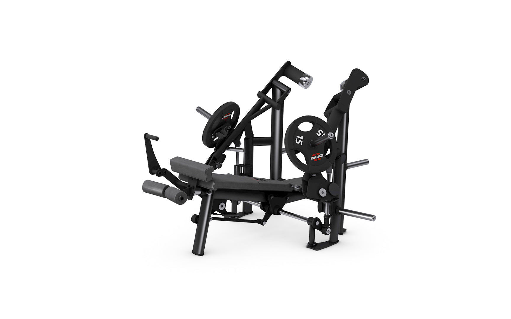 GYM80 4362 Pure Kraft-Strong Decline Chest Press Dual - Devine Fitness Equipment