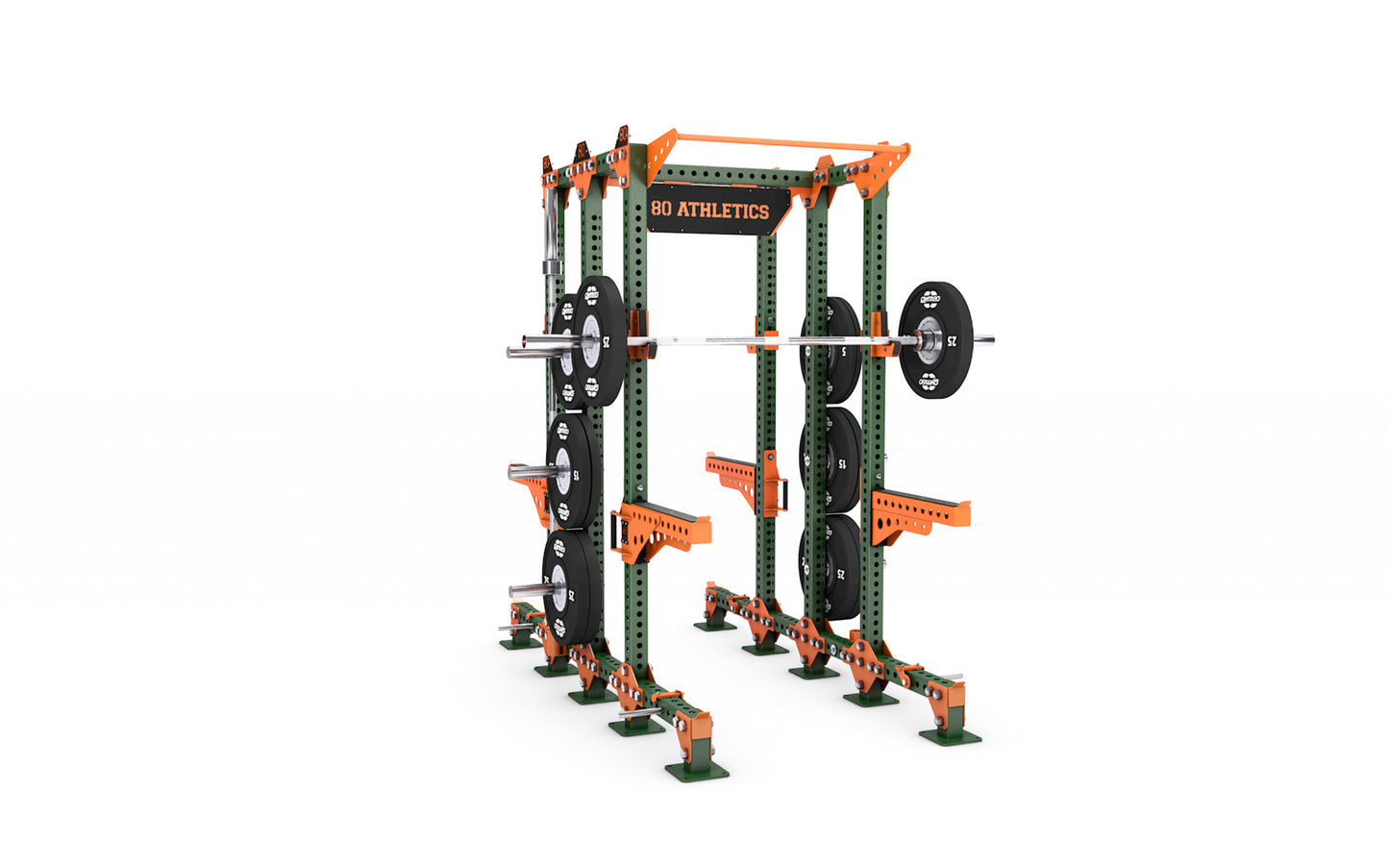 GYM80 Half Rack Back2Back - Devine Fitness Equipment