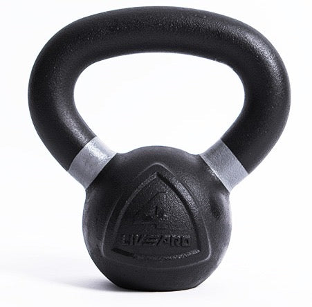 LIVE PRO Solid Cast Iron Kettlebell - Devine Fitness Equipment