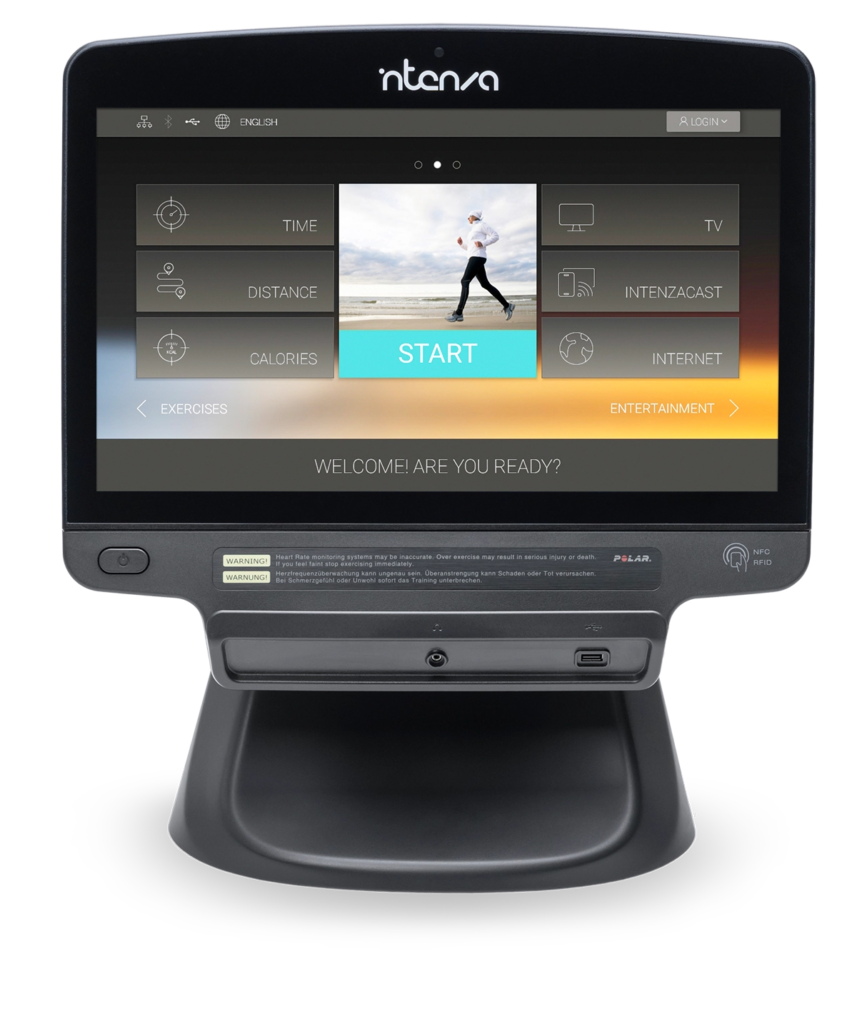 INTENZA Treadmill 550 Ti2+ - Devine Fitness Equipment