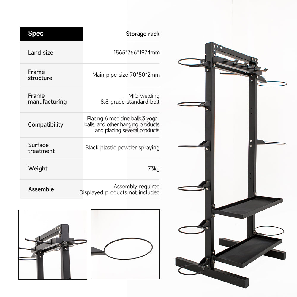 LIVE PRO Storage Rack