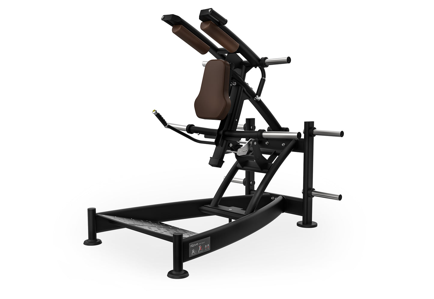 INTENZA Plate Loaded Pivot Squat - Devine Fitness Equipment