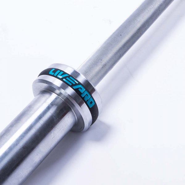 LIVE PRO Olympic Weightlifting Bar 20kg - Devine Fitness Equipment