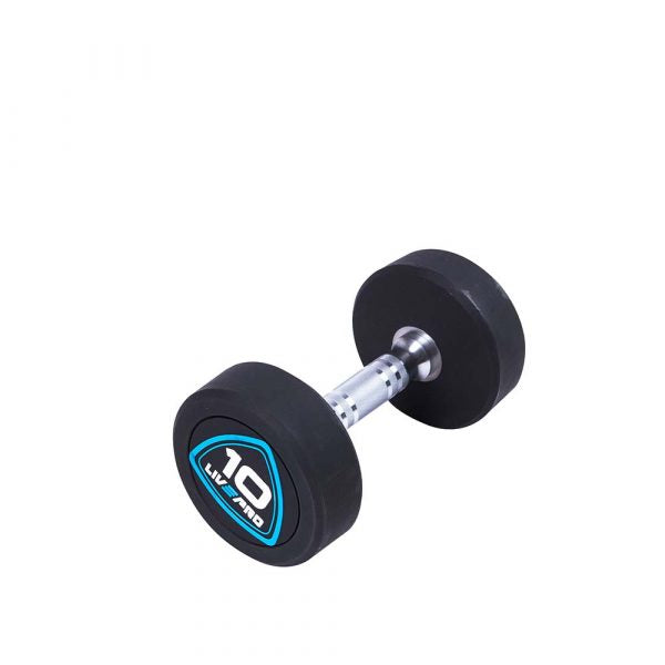 Live Pro Urethane  Studio Dumbbells Set 1- 10kg 10 pairs - Devine Fitness Equipment