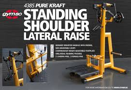 GYM80 Pure Kraft Standing Shoulder Lateral Raise 4385