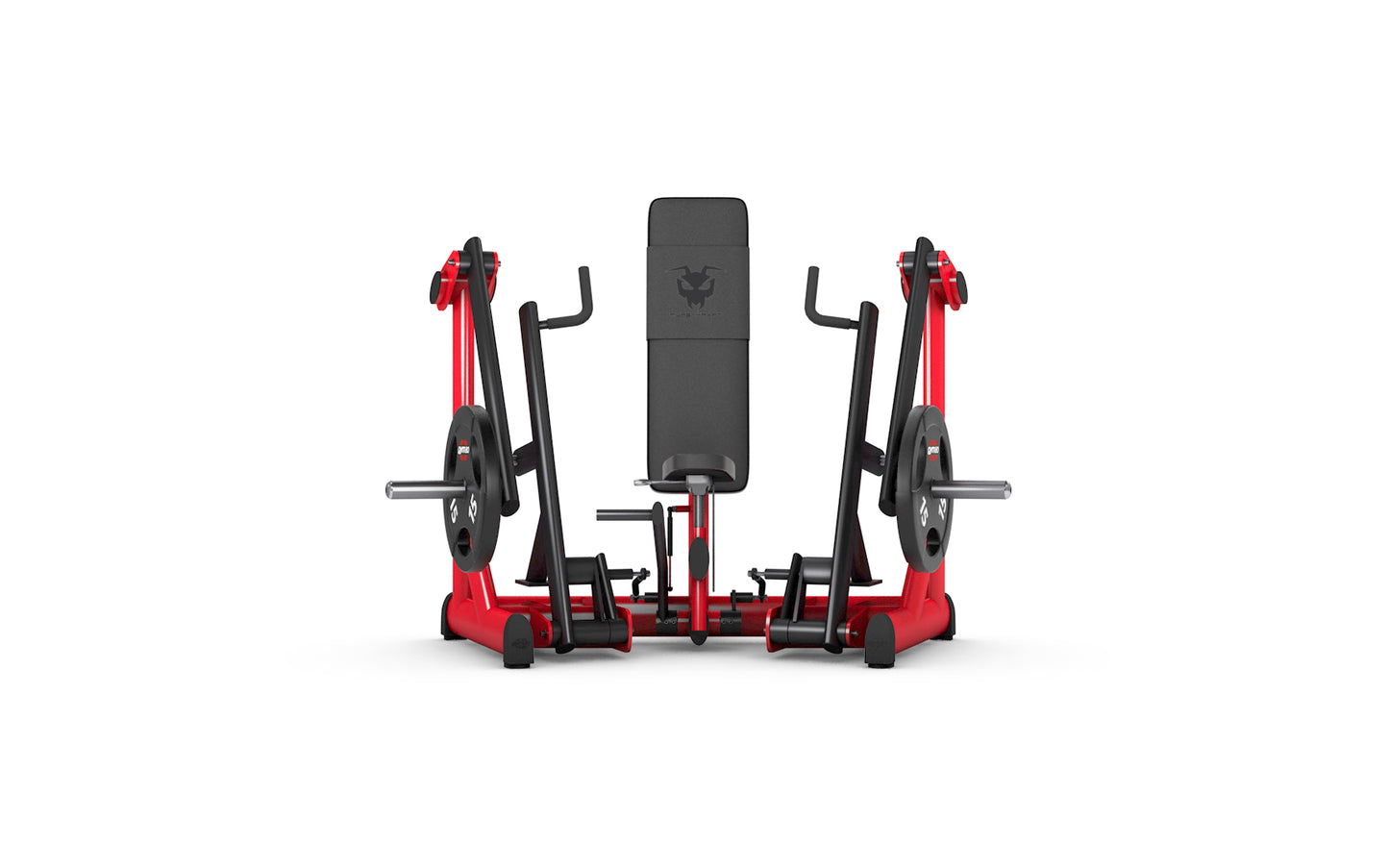 GYM80 4328 PURE KRAFT SEATED CHEST PRESS DUAL - Devine Fitness Equipment