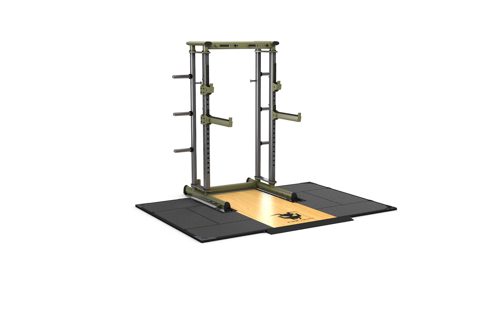 GYM80 HALF RACK PLATFORM - Gym equipment – Devine Fitness Equipment