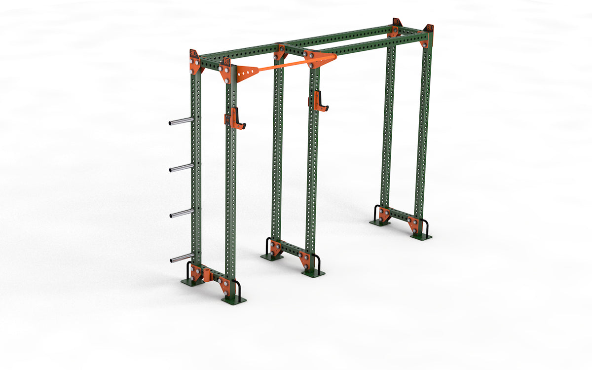 GYM80 NARROW RACK UNIT - Gym racks – Devine Fitness Equipment